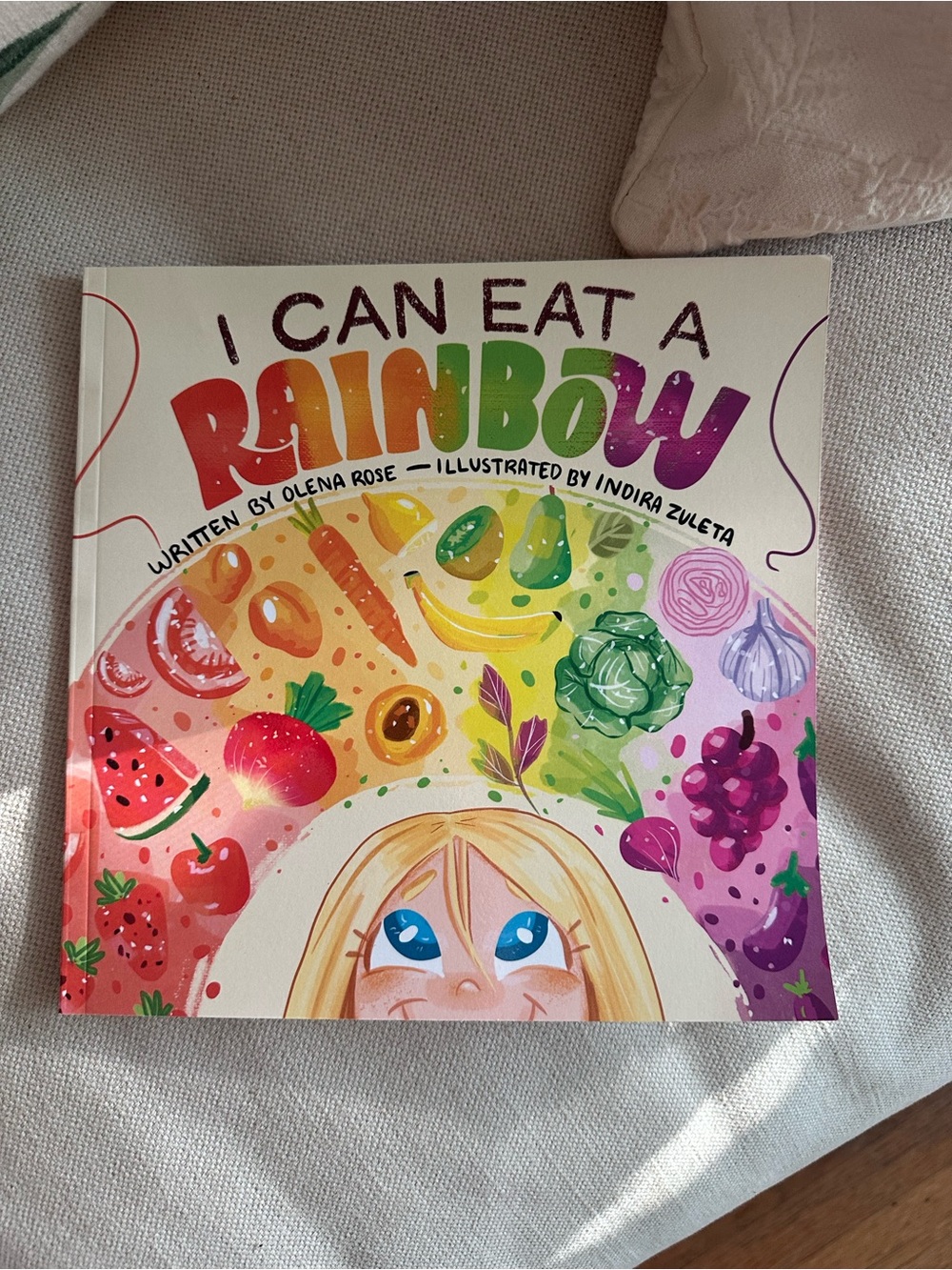 I Can Eat a Rainbow - Colorful Kids Picture Book (Multicolor) for Picky Eaters